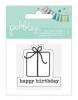 <img class='new_mark_img1' src='https://img.shop-pro.jp/img/new/icons20.gif' style='border:none;display:inline;margin:0px;padding:0px;width:auto;' />[Pebbles ] Birthday Wishes Clear Acrylic (Happy Birthday Present)