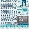 [Echo Park Paper] Hello Winter Cardstock Stickers 12 (Alpha) 