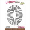 ͽʡ  CottageCutz Basics Frame Dies 8ԡ(Stitched Oval 0.91.9 To 3.54.5