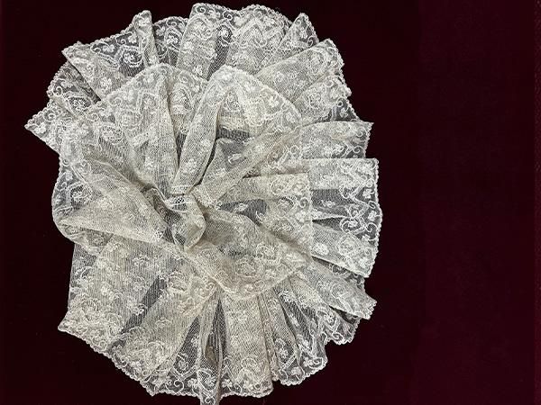 フランス 銀ティーストレーナー-antique silver tea strainer