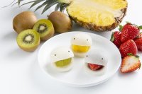 【冷蔵】季節の妖怪フルーツ大福（苺・キウイ・パイナップル）8個入りの商品画像