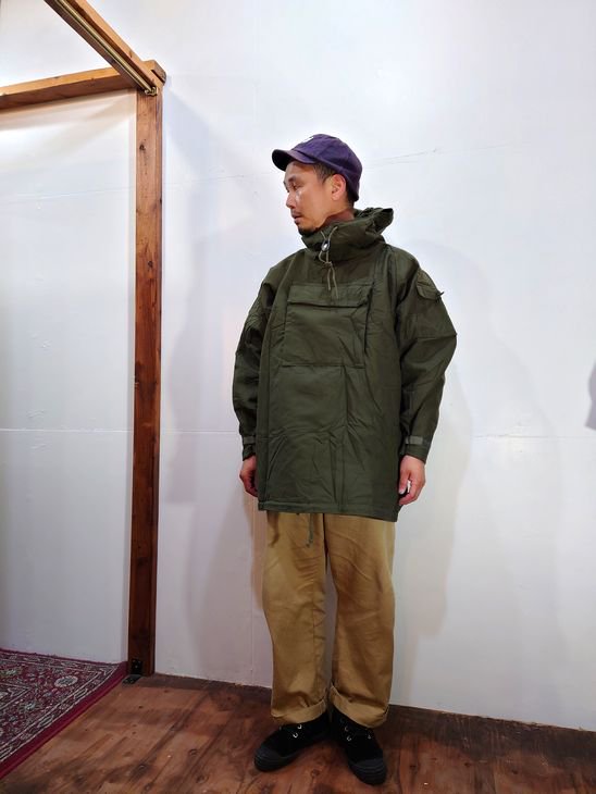 ７０ｓ デッドストック ベルギー軍 ケミカル プロテクティブ スモックパーカ Deadstock Belgian Army Chemical  Protective Smoc Parka M L - 『ROOTS』Import clothing 通販