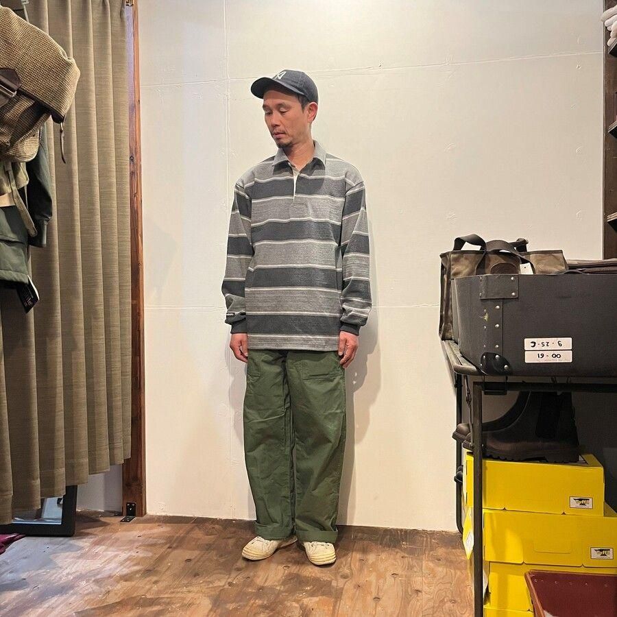 BARBARIAN（バーバリアン）ラガーシャツ -SOHO STRIPE (ソーホー