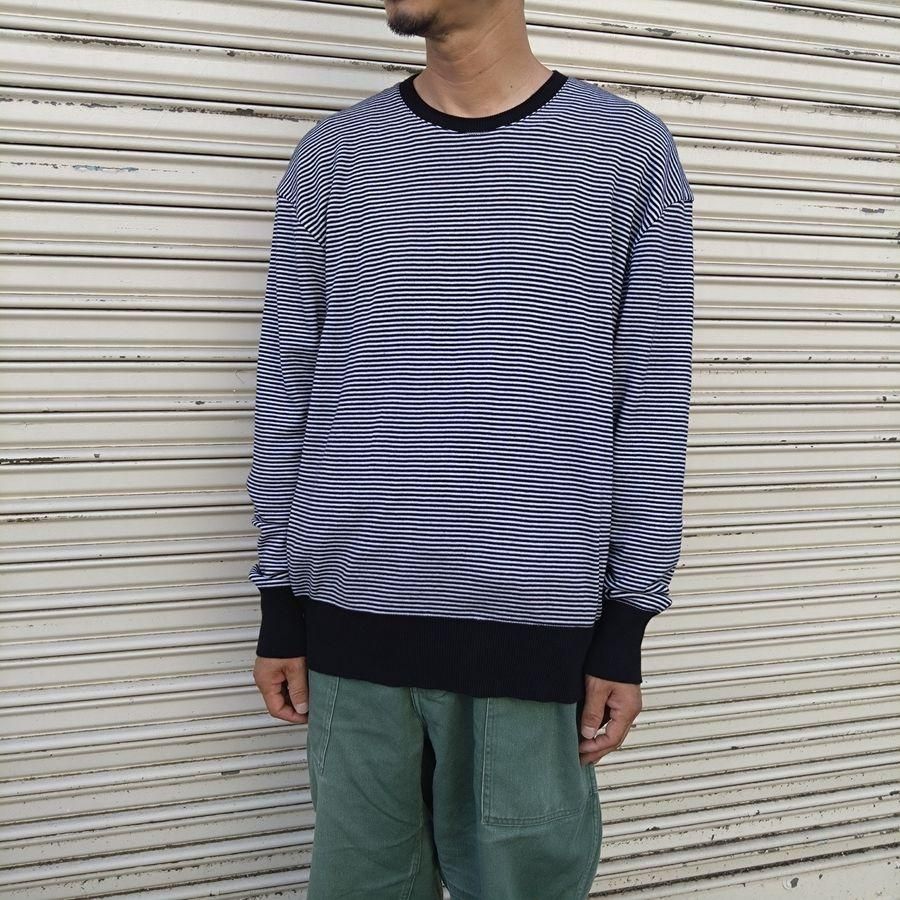 FRAMeWORK - GICIPIジチピ別注ボーダープルオーバータグ付き新品 GICIPI（ ジチピ ) LUPO（ ルーポ ）クルーネック ベーシック