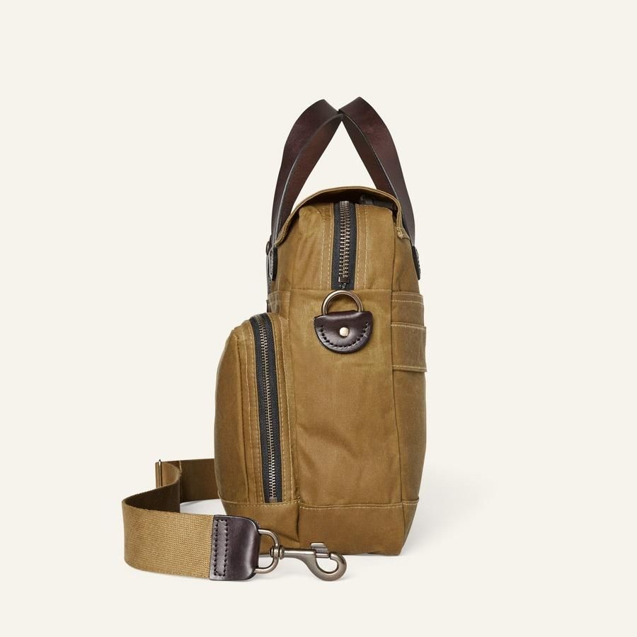 FILSON(フィルソン) 24-HOUR TIN CLOTH BRIEFCASE DARK TAN / 24