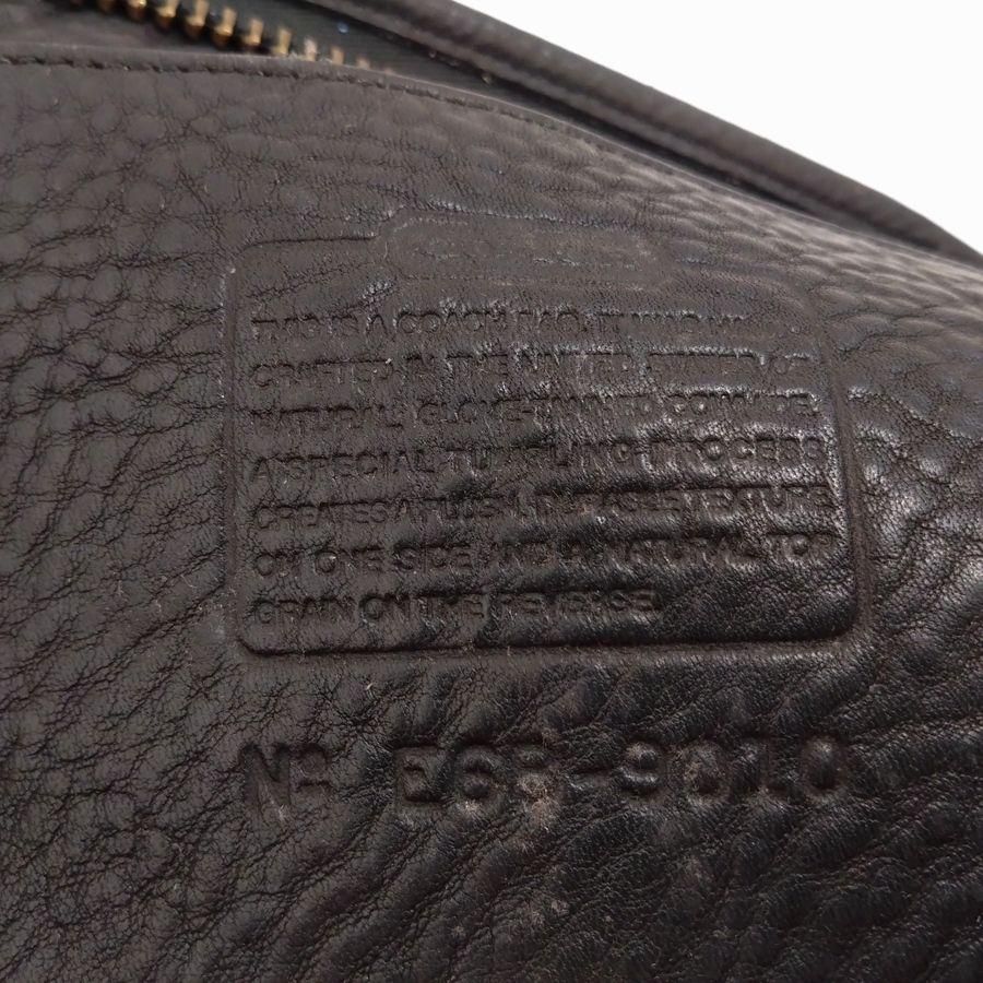 未使用保管品 vintage coach old スウェード suede OLD COACH(オールドコーチ）スウェードバケツバッグ ブラック