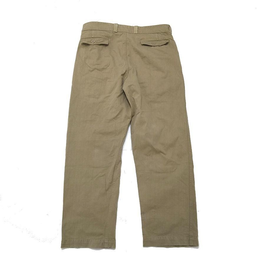 実物 M52 French Military black chino pants 全国通販】DEAD STOCK 60s FRENCH ARMY