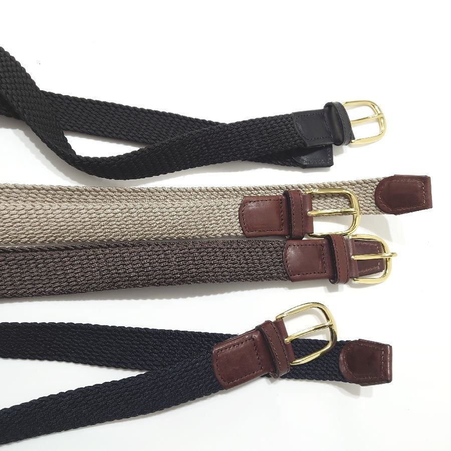 ROMA BELT,England / REGENT BELT COMPANY (レジェントベルトカンパニー）ローマベルト メッシュベルト W30 /  4COLOR エラスティックベルト イギリス製 - 『ROOTS』 IMPORT CLOTHS 通販