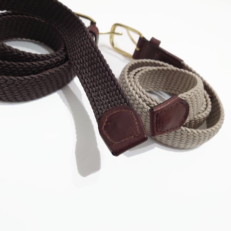 ROMA BELT,England / REGENT BELT COMPANY (レジェントベルトカンパニー）ローマベルト メッシュベルト W30 /  4COLOR エラスティックベルト イギリス製 - 『ROOTS』 IMPORT CLOTHS 通販