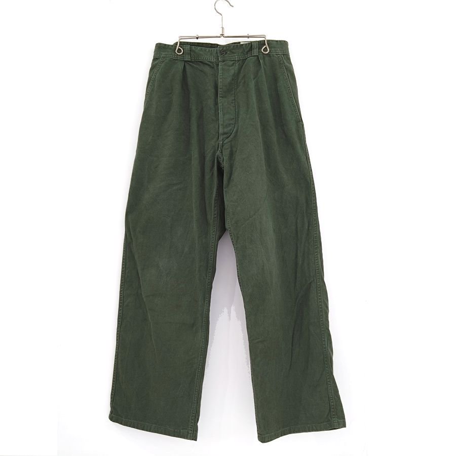 68s DEADSTOCK French Air Force Utility Pants ( デッドストック