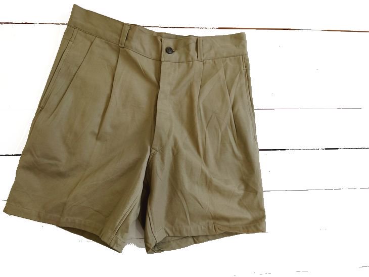 ７０ｓ ITALIAN ARMY Mililtary Chino Shorts W32 W34 NOS