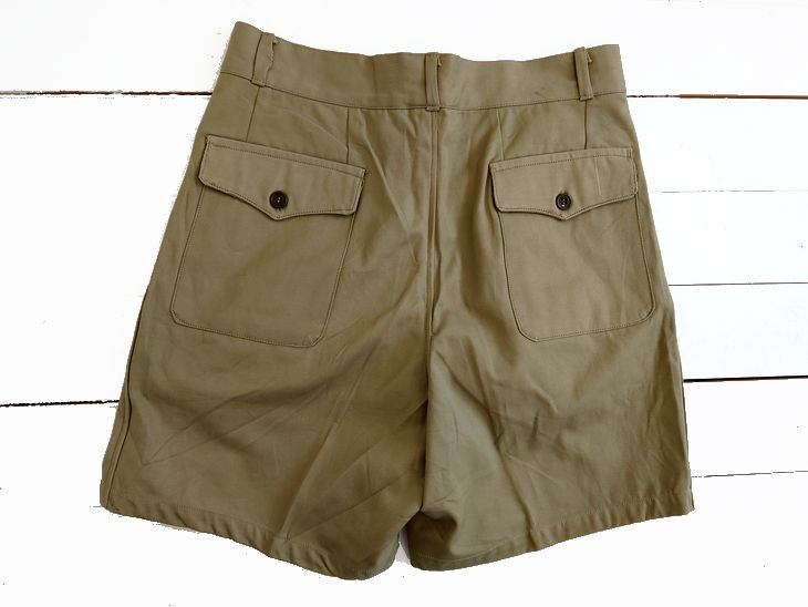 ７０ｓ ITALIAN ARMY Mililtary Chino Shorts W32 W34 NOS