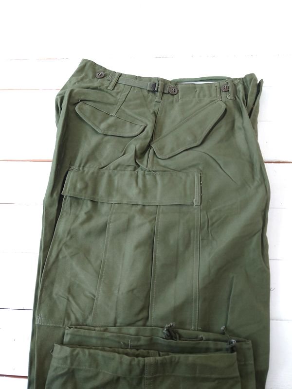 デッドストック M51フィールドパンツ USアーミー カーゴパンツ 6ポケットパンツ / US ARMY M-51 Filed Pants  Long-Small - 『ROOTS』Import clothing 通販