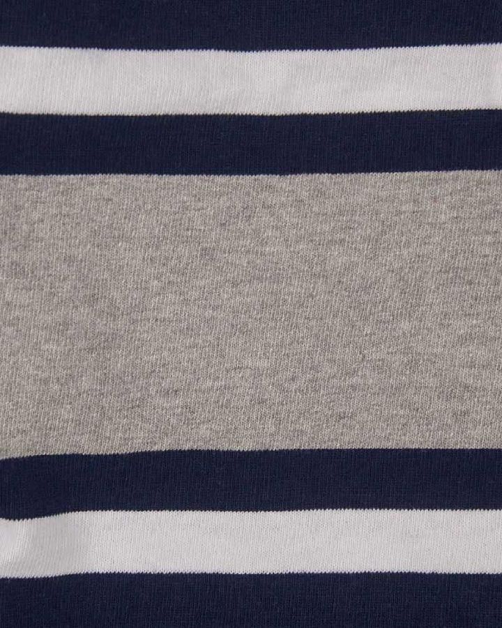 BARBARIAN（バーバリアン）ラガーシャツ - Collegiate Stripe