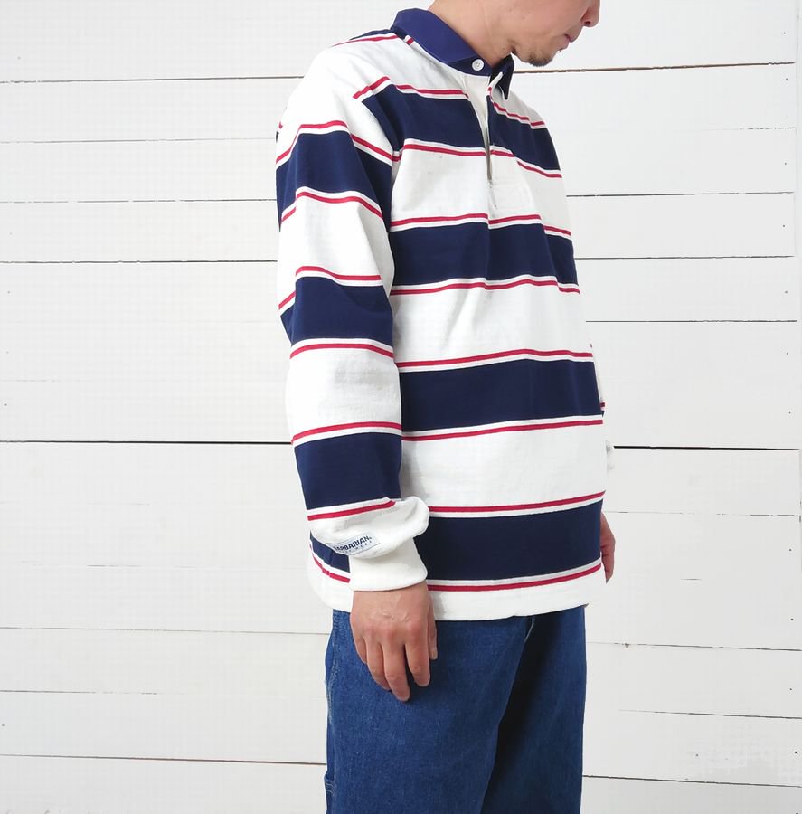 BARBARIAN（バーバリアン）ラガーシャツ -SOHO STRIPE (ソーホーストライプ）3color CLASSIC FIT  カナダサイズスペック -カナダ製 - 『ROOTS』 IMPORT CLOTHS 通販