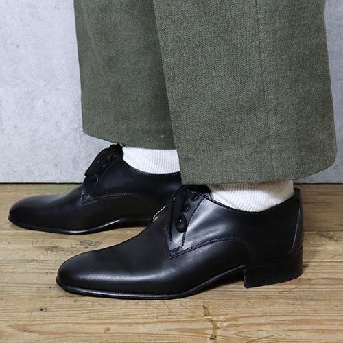 DEAD STOCK 90s ITALIAN ARMY CARABINIERI SERVICE SHOES（イタリア軍 カラビニエリ  サービスシューズ）41(26～26.5) 42（27～27.5) - 『ROOTS』Import clothing 通販