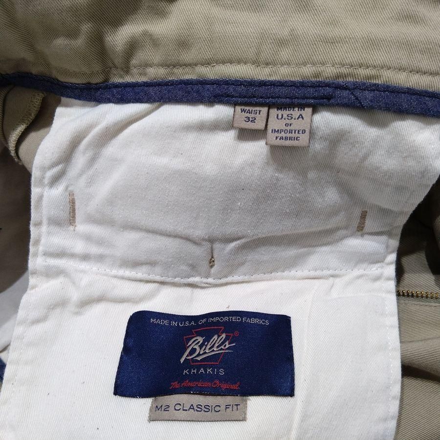 ビルズカーキ（ Bills Khakis ) M-2 CHINO PANTS ( チノパンツ