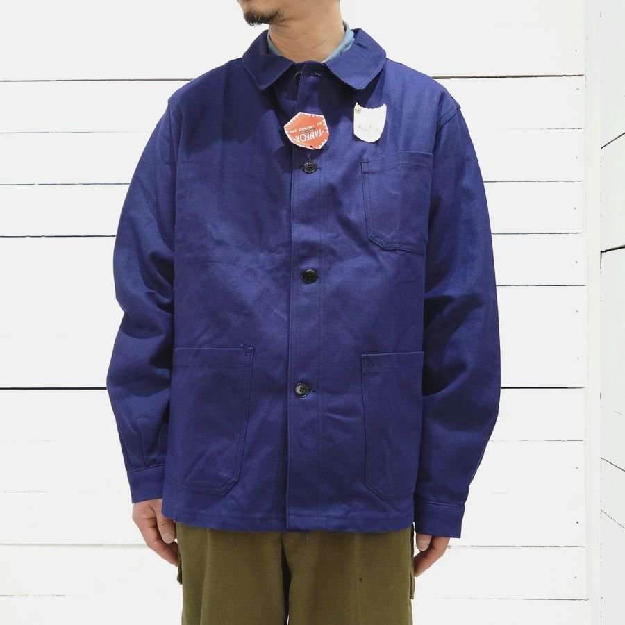 60's- french cotton twill jacket