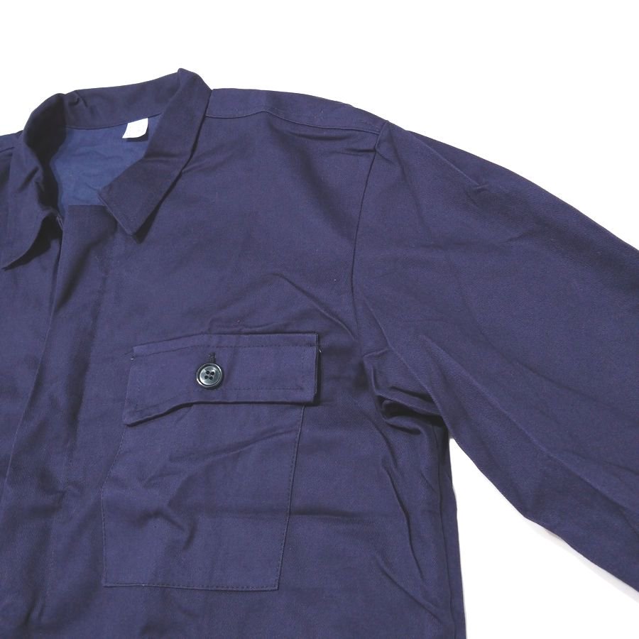 DEAD STOCK ITALIA M.M. ( MARINA MILITARE ) WORK JACKET / イタリア海軍 ワークジャケット　 NAVY（ネイビー）L - 『ROOTS』 IMPORT CLOTHS 通販