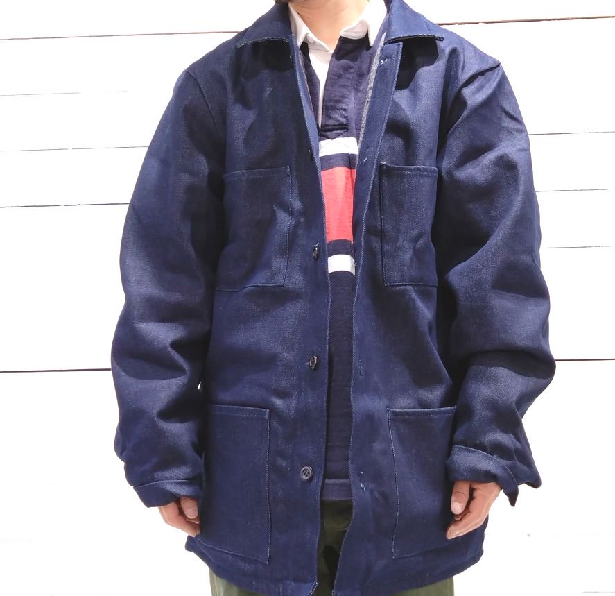 00s DEAD STOCK US. PRISONER DENIM COVERALL（US.プリズナー・デニムカバーオール ）XL （ 46-48 )  CORORADO（コロラド） - 『ROOTS』 IMPORT CLOTHS 通販