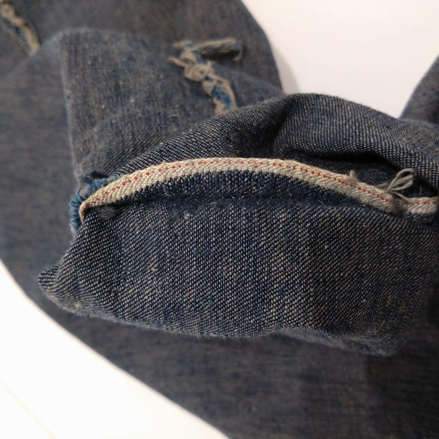 1940～50s DENIM LAUNDRY BAG（デニム ランドリーバッグ）赤耳、青耳 VINTAGE USA - 『ROOTS』 IMPORT  CLOTHS 通販