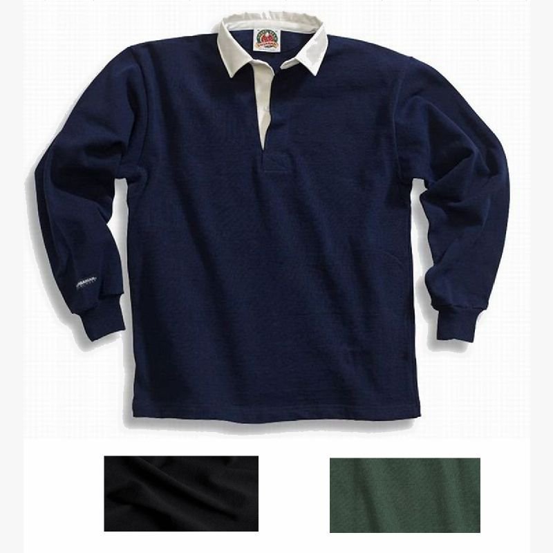 BARBARIAN（ バーバリアン ）ラガーシャツ   -SOLID ( 無地 ）3color CLASSIC FIT（ クラシックフィット ） カナダサイズスペック -カナダ製