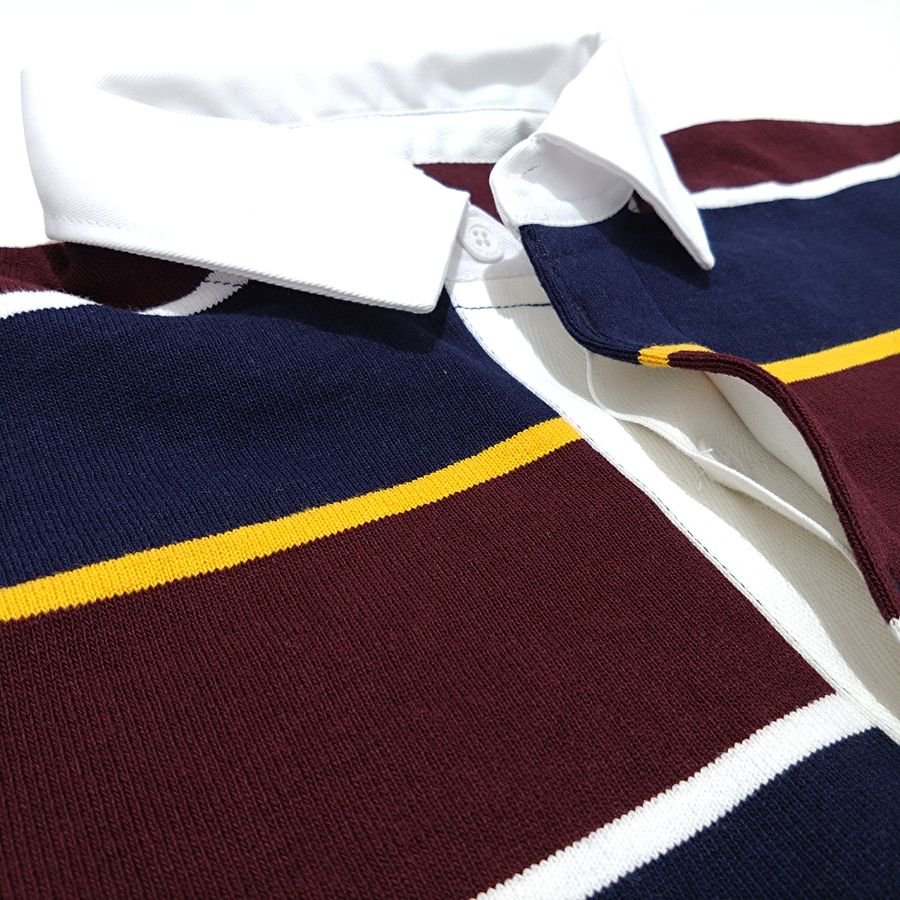 BARBARIAN（バーバリアン）12oz ラガーシャツ オルタネイティングストライプ（ ネイビー × ハーバード ）ジャパンスペック カナダ製  2023 AW - 『ROOTS』 IMPORT CLOTHS 通販