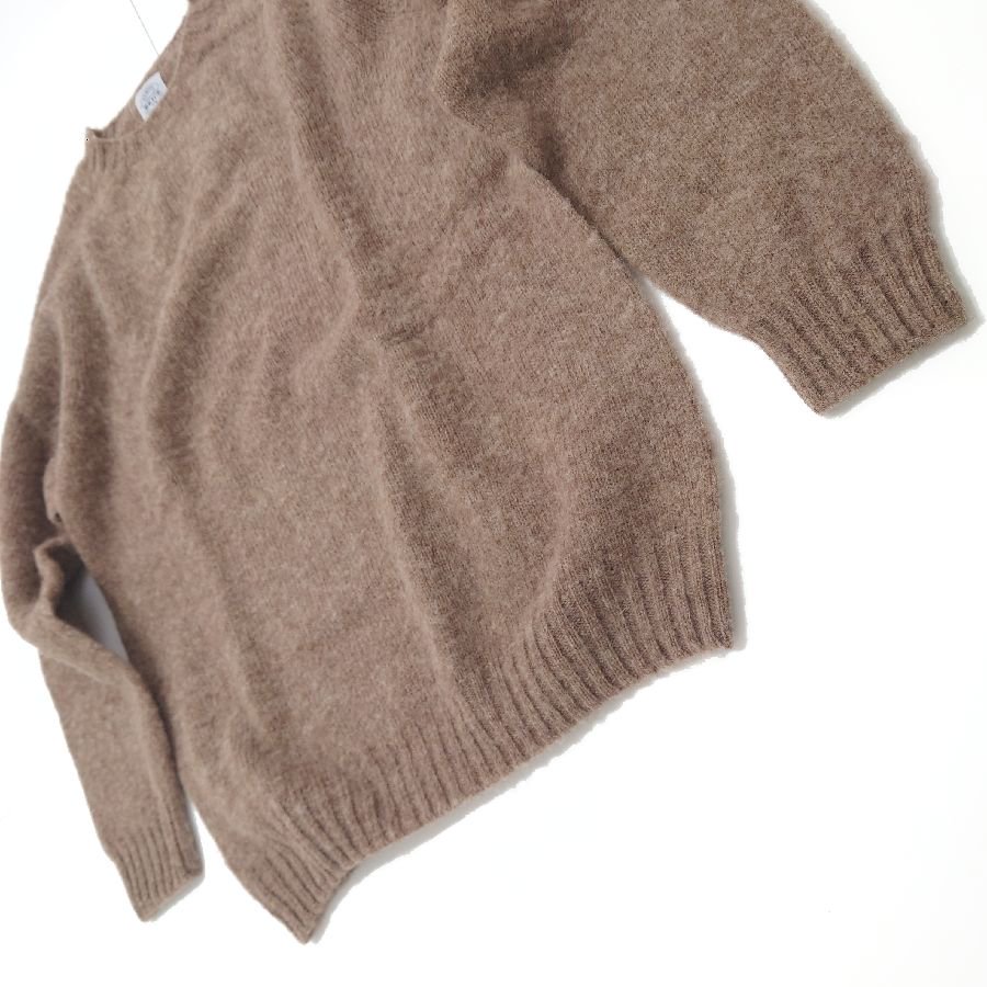 BRIC（ブリック）Shetland wool sweater（シェットランドウール