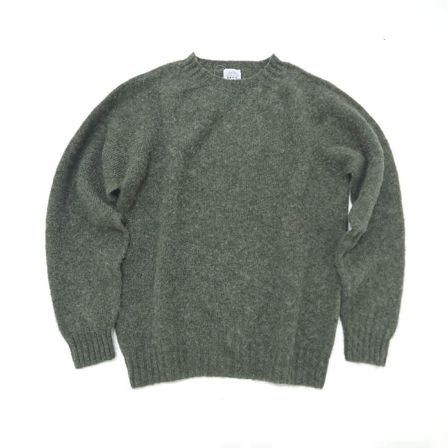 BRIC（ブリック）Shetland wool sweater（シェットランドウールセーター）Shaggydog（ シャギードッグ ）  スコットランド製 - 『ROOTS』 IMPORT CLOTHS 通販