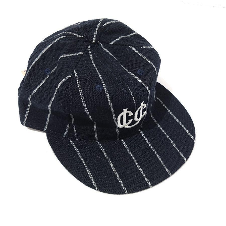 EBBETS FIELD FLANNELS ( エベッツフィールド ) 1905 シカゴユニオンジャイアンツ / ウールフランネル /  NAVY×CREAM / 別注 / ピンストライプ - 『ROOTS』 IMPORT CLOTHS 通販