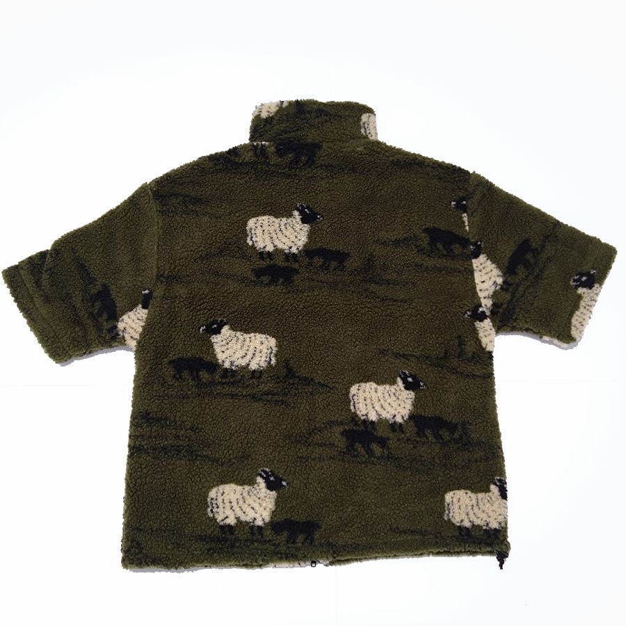 FARFIELD（ ファーフィールド ）フリースジャケット ５分袖 / SHEEP & DOG / 3size / ENGLAND ( イギリス製 )  - 『ROOTS』 IMPORT CLOTHS 通販