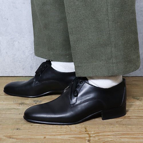 DEAD STOCK 90s ITALIAN ARMY CARABINIERI SERVICE SHOES（イタリア軍 カラビニエリ  サービスシューズ）サイズ：41 ( ～26.5 ) - 『ROOTS』 IMPORT CLOTHS 通販