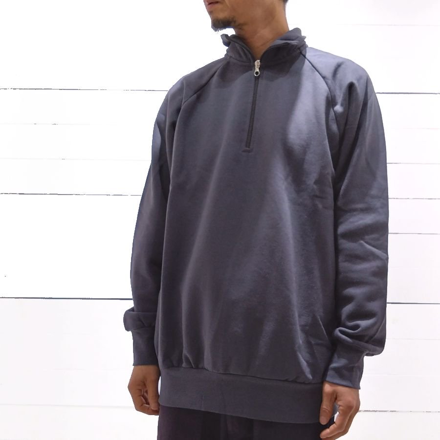 VESTI（ ベスティ ）HALF ZIP RAGLAN SWEAT （ ハーフジップ ラグラン