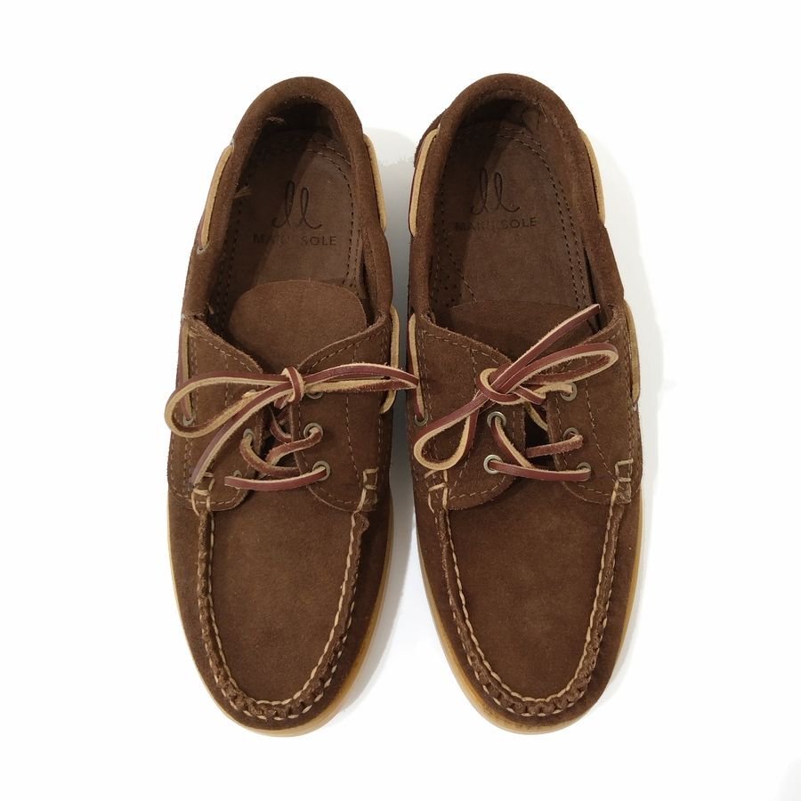 MAINE SOLE ᥤ󥽡 SUEDE BOAT MOCCASIN (  ܡȥ⥫ ) US 8 ( 26cm ) MADE IN USA ꥫ 