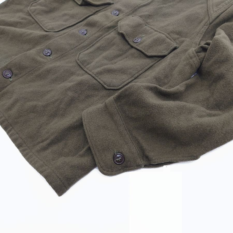 60s デッドストック US ARMY OG108 前期型 ウールシャツ SIZE：SMALL 【 SALE 】 - 『ROOTS』 IMPORT  CLOTHS 通販