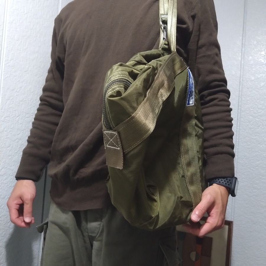 DEADSTOCK FRANCE AIR FORCE PARATROOPER BAG 1990s（ デッドストック