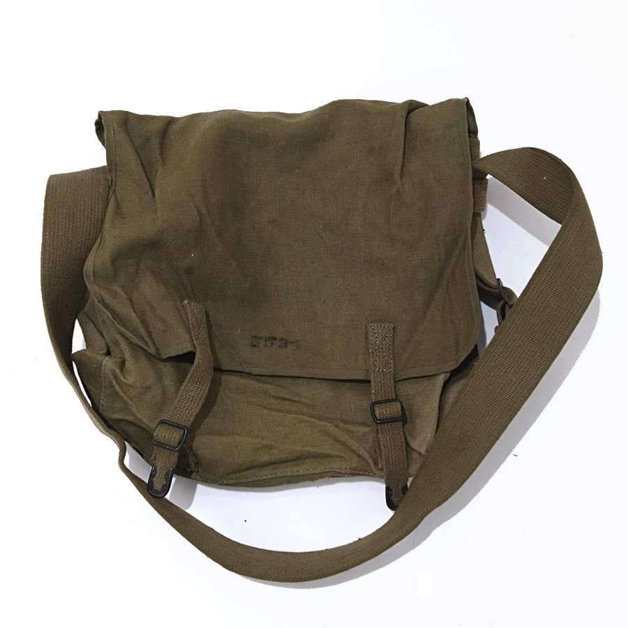 50s French Army Linen Sholder Bag (フレンチアーミー リネン 