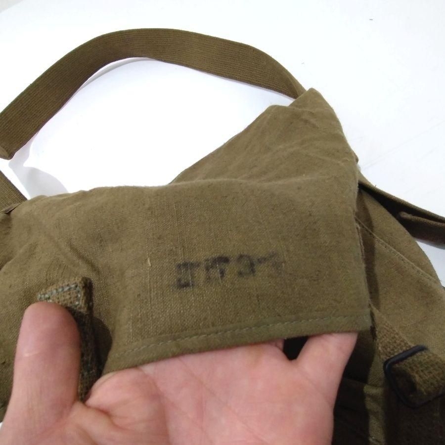 50s French Army Linen Sholder Bag (フレンチアーミー リネン