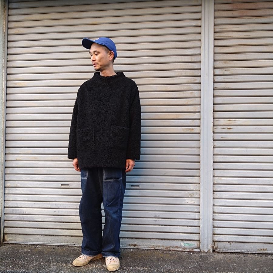 FARFIELD ( ファーフィールド ) FLEECE WIDE SMOC（ フリースワイドスモック ）スモック イギリス製 2color、MADE  IN ENGLAND 1 2 3 - 『ROOTS』 IMPORT CLOTHS 通販