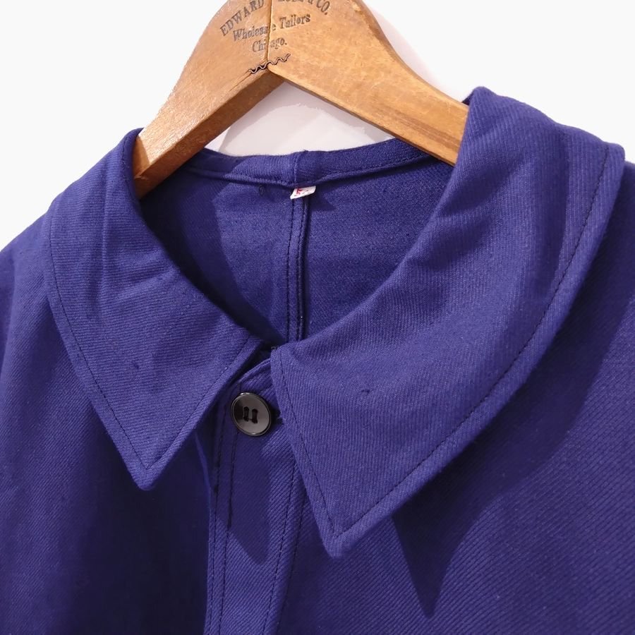 60s DEADSTOCK FRENCH WORK COTTON TWILL JACKET（フレンチワークコットンジャケット）カバーオール  54（JPN-L） ゛ADOLPHE LAFONT゛ - 『ROOTS』 IMPORT CLOTHS 通販