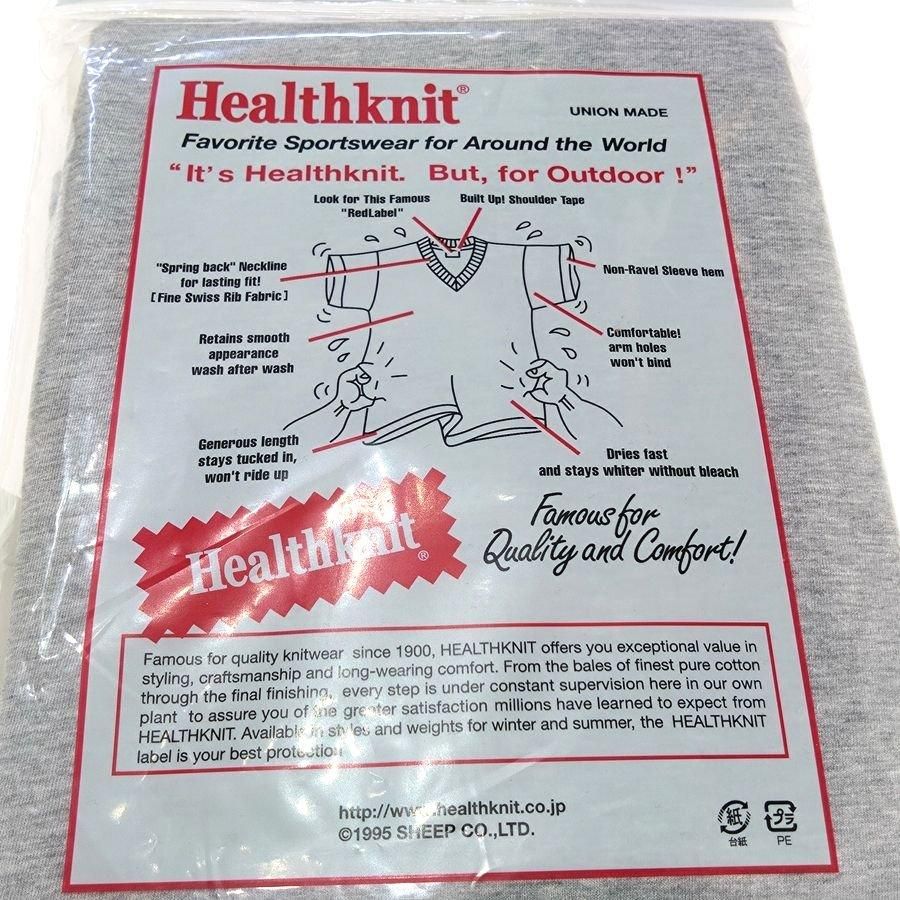 HEALTH KNIT(ヘルスニット) 2Pack t-shirts(パックt) ベーシック
