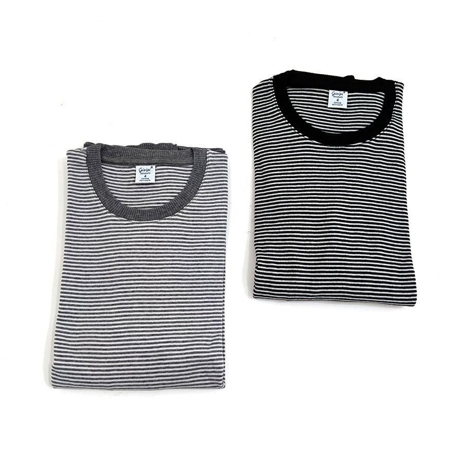 ル 年末のプロモーション GICIPI（ ジチピ ) LUPO（ ルーポ ）クルーネック ベーシック トップス