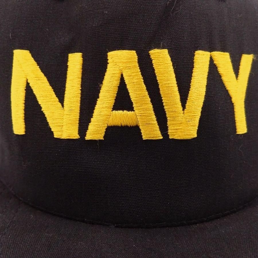 90s BANCROFT CAP / U.S.NAVY スナップバック ベースボール