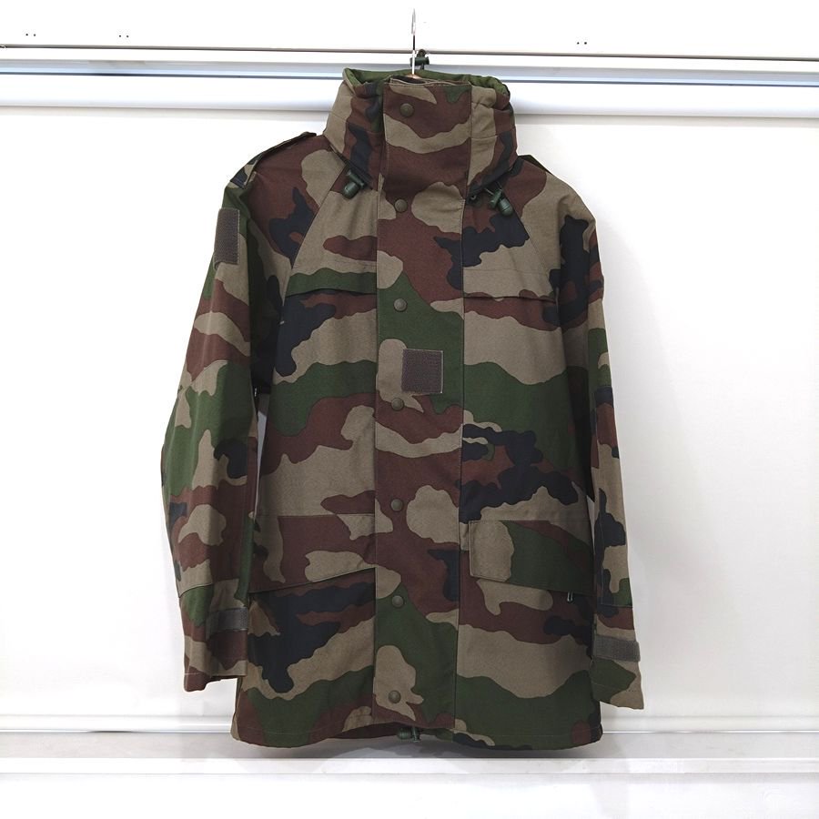 フランス軍 CCE CAMO WATERPROOF JACKET (CCEカモ ウォータープルーフジャケット）フィールドパーカ 4ポケット 3サイズ【 DEADSTOCK】 - 『ROOTS』 IMPORT CLOTHS 通販