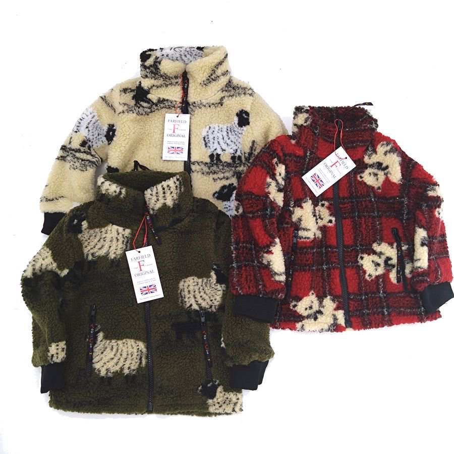 FARFIELD (ファーフィールド） FLEECE JACKET(チャイルドフリースジャケット）KIDS(キッズ）3カラー 2サイズ イギリス製 -  『ROOTS』 IMPORT CLOTHS 通販