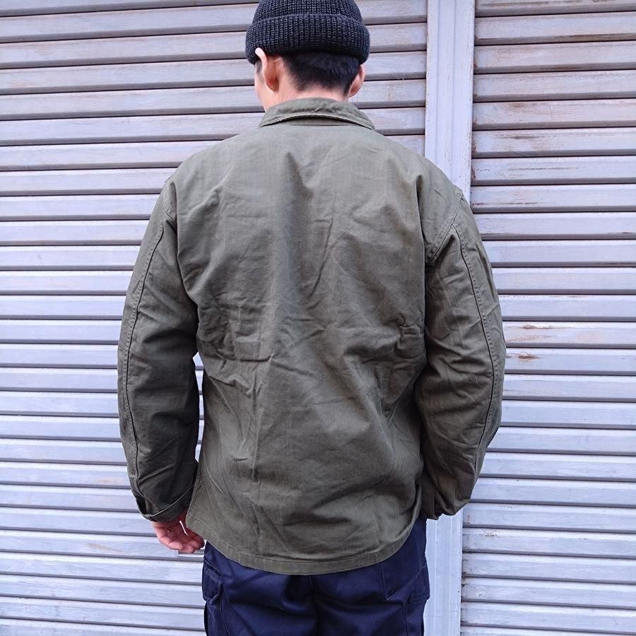 1940's-1950's U.S.ARMY M-47 HBT utility shirt【USED