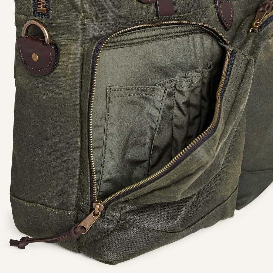 FILSON(フィルソン) 24-HOUR TIN CLOTH BRIEFCASE DARK TAN / 24