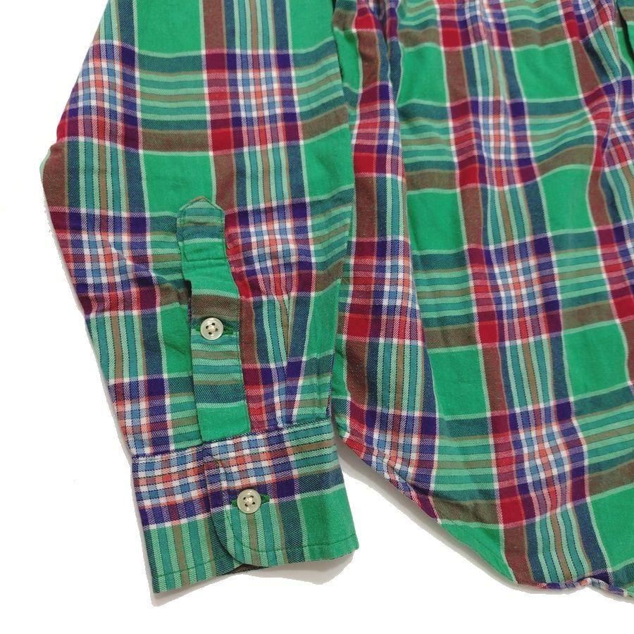RALPH LAUREN（ラルフローレン）B・Dマドラスチェックシャツ 16