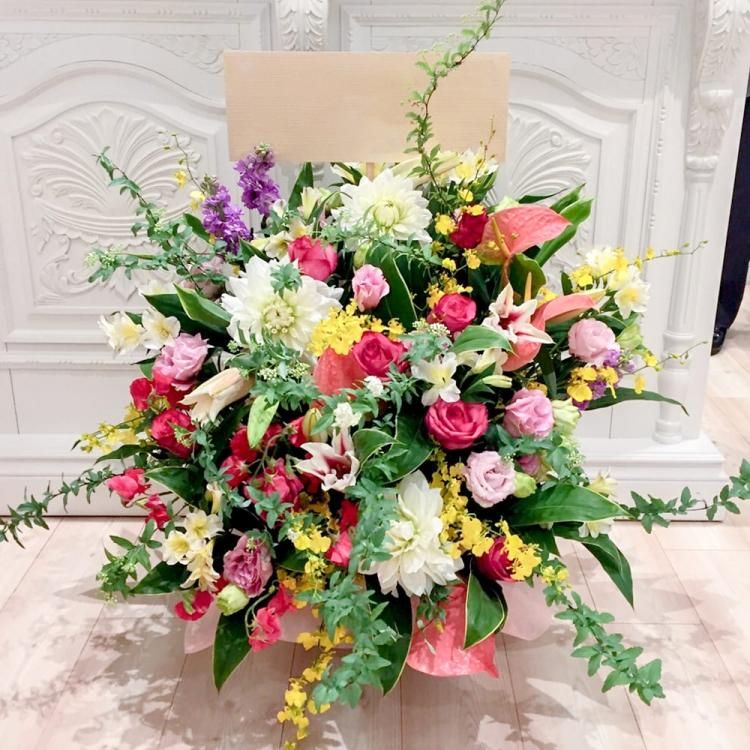 フラワーアレンジメントＢ 生花＞BOXフラワーアレンジメント | Atelier BRAZO