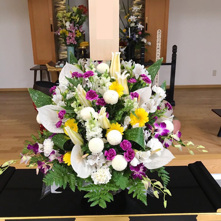 お悔やみ花 お供え花 神戸 三宮の花屋blossom ブロッサム